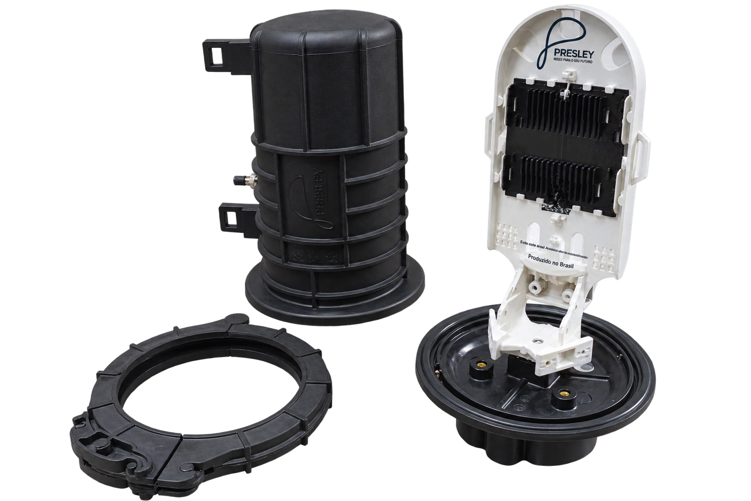 Caixa de Emenda Óptica Compacta FM - 24FO e 48FO