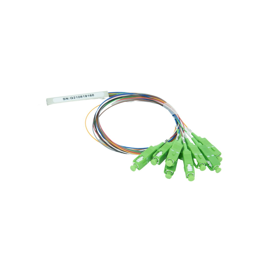 Splitter Óptico SC/APC 1:8 - 30 cm