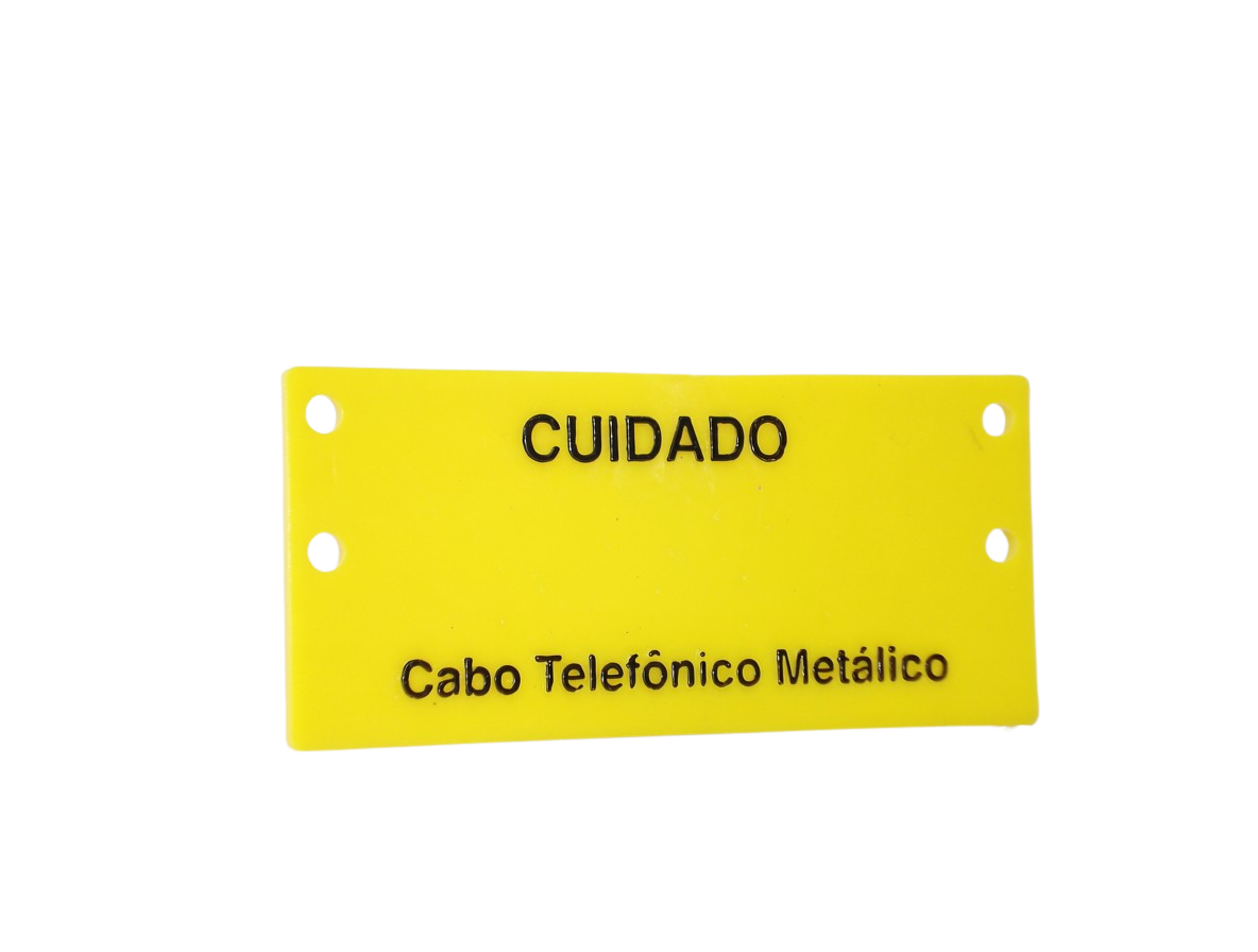 Plaqueta de Identificação Personalizável